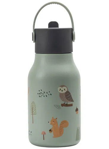 Butelka dziecięca na wodę Lund London Little Childrens Water Bottle 400 ml - woodland