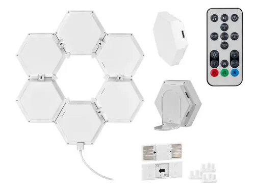 Panel LED Tracer Ambience Smart Hexagon