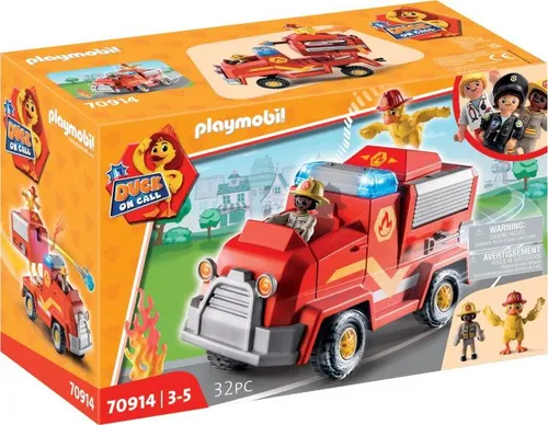 Playmobil Duck On Call İtfaiye Aracı (70914)