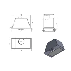 Okap Akpo WK4 Neva 60 Eco Inox