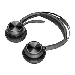 Poly Voyager Focus 2 UC + USB-A na USB-C + stacja ładująca (7S4L6AA)