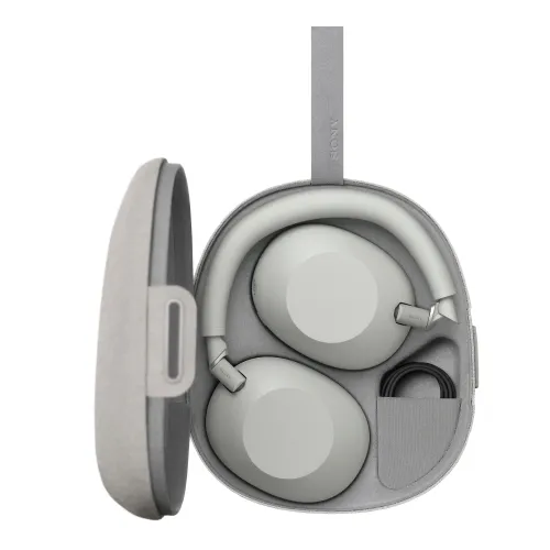 Słuchawki bezprzewodowe Sony WH-1000XM6 ANC Nauszne Bluetooth 5.3 Srebrny