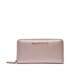 Большой женский кошелек Valentino Divina VPS1R4155G Rosa Metallizzato V89