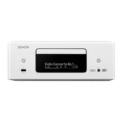 Ресивер Denon CEOL RCDN-12 DAB 2.1-канальный Wi-Fi Bluetooth AirPlay Белый