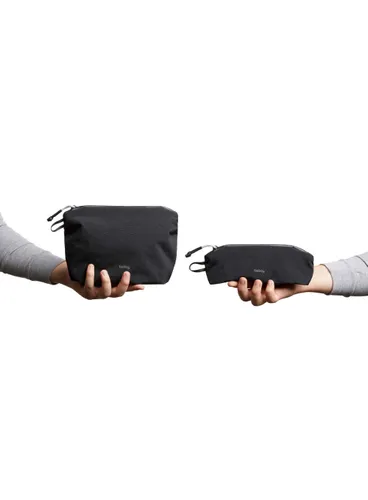 Набор с косметичкой / дорожной сумкой и органайзером Bellroy Lite Pouch Duo - black