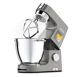 Robot kuchenny planetarny KENWOOD KWL90.244SI Titanium Chef Patissier XL 1400W z wagą i funkcją podgrzewania (2 misy)