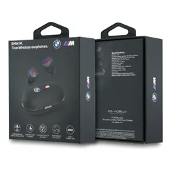 Słuchawki dokanałowe BMW M Metal Logo ENC Czarny