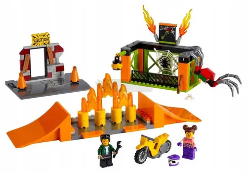 LEGO CITY 60293 PARK KASKADERSKI zestaw klocków dla dzieci +5 lat