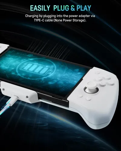 Kontroler FUNLAB Luminpad Gripcon Switch Zonai White do Nintendo Switch