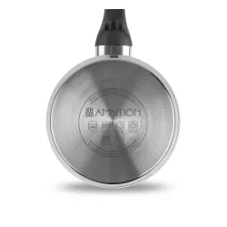 AMBITION Vikos 1,6 l - rondel z powłoką nieprzywierającą ze stali nierdzewnej