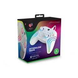 Геймпад PDP Afterglow Wave White Pad для ПК Xbox проводной белый