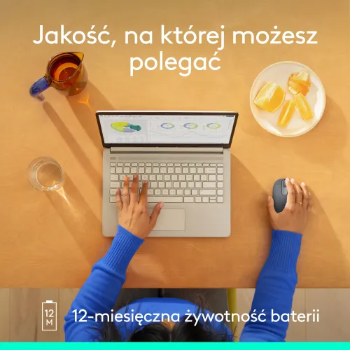 Myszka Logitech M196 Grafitowy