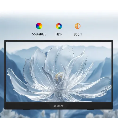 Monitor ZEUSLAP Z15ST 15" 1920x1080px IPS 4 ms