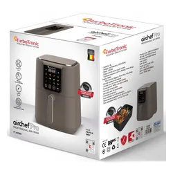Air Fryer Frytkownica beztłuszczowa TURBOTRONIC TT-AF250 Beżowy 6l 12 automatycznych programów