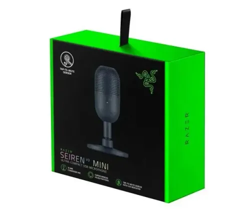 Mikrofon Razer Seiren V3 Mini Black Przewodowy Pojemnościowy Czarny