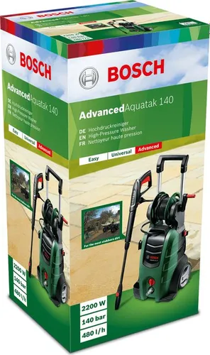 Bosch AdvancedAquatak 140 yüksek basınçlı yıkama makinesi