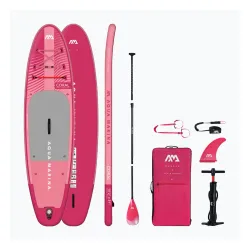 SUP доска Aqua Marina Coral 10'2" малиновая