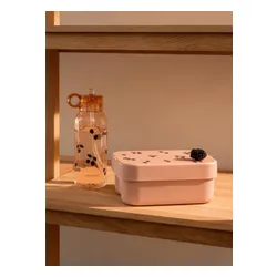 Zestaw lunchbox + butelka Liewood Chelsey Lunchbox Set - berry / pale tuscany