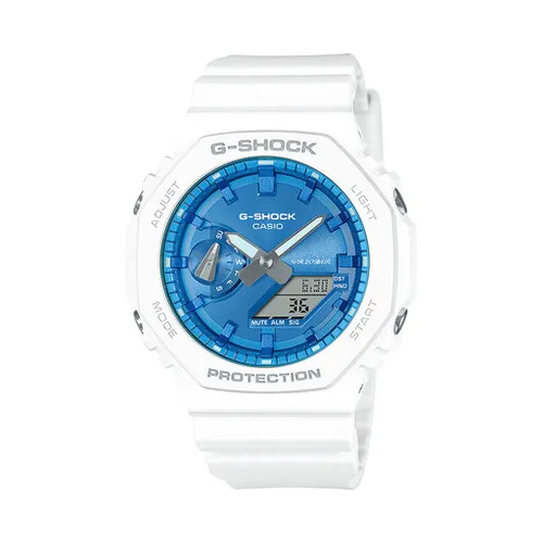 Часы G-Shock Sparkle of Winter GA-2100ws-7aer White/Blue