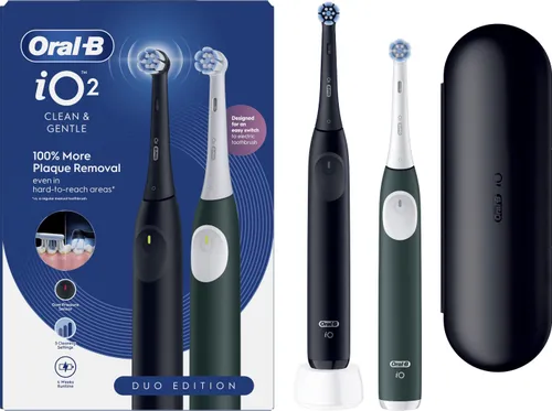 Szczoteczka magnetyczna ORAL-B IO 2 (2 sztuki) + Etui