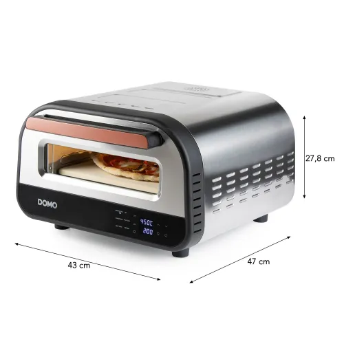 Piec do pizzy Domo DO9289PZ 1700W Regulacja temperatury 32cm
