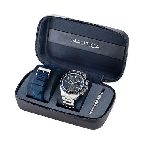 Часы Nautica Ocean Beach NAPOBF122 Silver