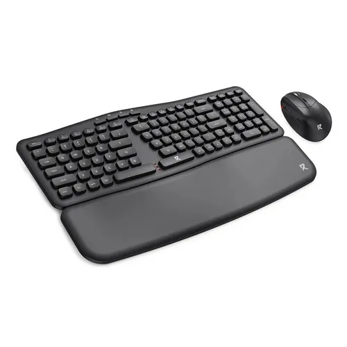 Zestaw klawiatura i mysz Redragon BS-7162 MAX bezprzewodowa czarna