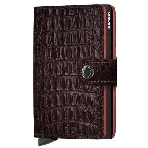 Cüzdan Miniwallet Secrid Nile-brown