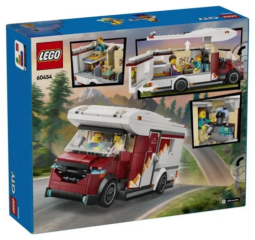 LEGO City 60454 Wakacyjny kamper pełen przygód