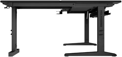 Biurko gamingowe narożne GENESIS Holm Modular 160 Czarny