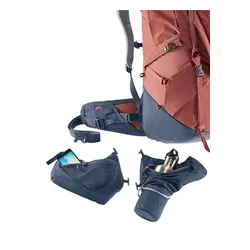 Plecak trekkingowy Deuter Aircontact X 70+15 SL damski - redwood/ink