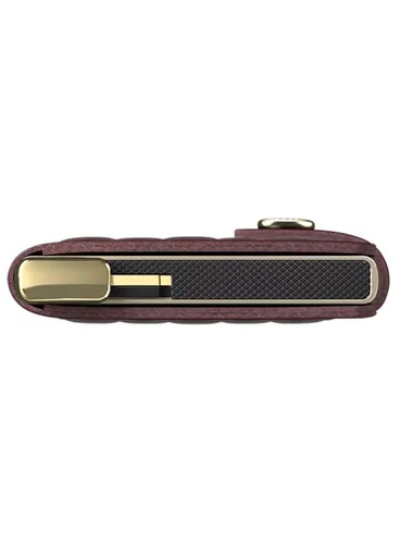 Portfel RFID Secrid Premium Miniwallet Emboss Diamond+ - bordeaux