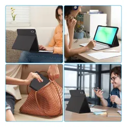 Etui na Galaxy Tab A9/A11 8.7 TECH-PROTECT SC Pen Czarny Klawiatura