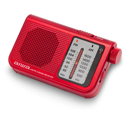 Radioodbiornik Aiwa RS-55/RD Radio FM Czerwony