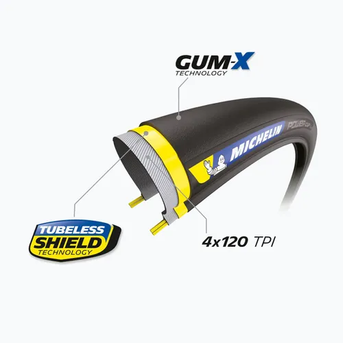 Opona rowerowa Michelin Power Cup TS TLR Competition Line 700 x 30C black