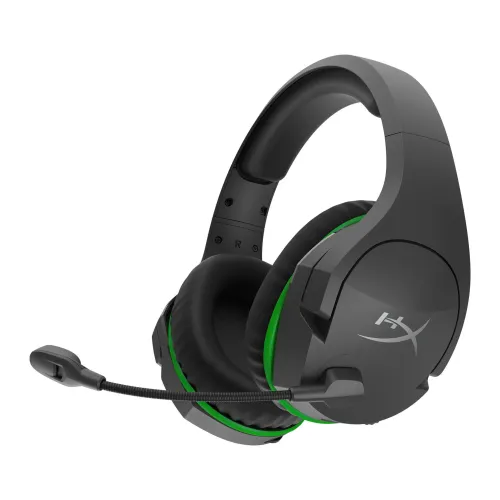 Słuchawki bezprzewodowe z mikrofonem HyperX CloudX Stinger Core dla Xbox HHSS1C-DG-GY/G Nauszne Czarno-zielony