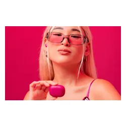 Słuchawki dokanałowe JLAB Go Pop ANC Fuksja