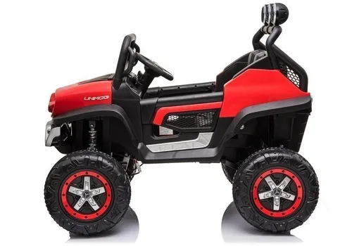 Auto Na Akumulator Mercedes Unimog S 4X4 Pilot Koła Eva Światła LED MP3 Radio