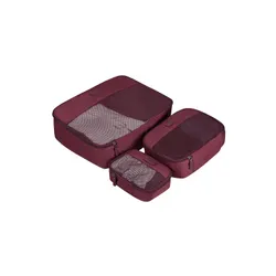 Pokrowiec podróżny Lipault Plume Cube M - bordeaux