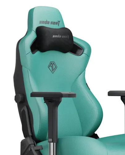 Fotel Anda Seat Kaiser 3 L Gamingowy do 150kg Skóra ECO Zielony