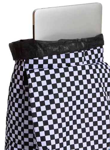 Plecak szkolny z piórnikiem Vans Utility - checkerboard black / white