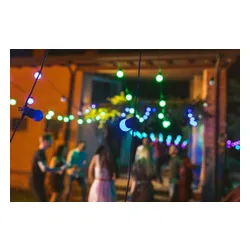 Lampki choinkowe Twinkly Inteligentna ozdoba świetlna Twinkly Festoon 20 LED RGB 10 m