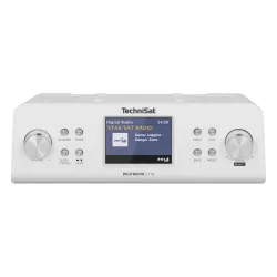 Radioodbiornik TechniSat DigitRadio 21 IR Radio FM DAB+ Internetowe Bluetooth Biały