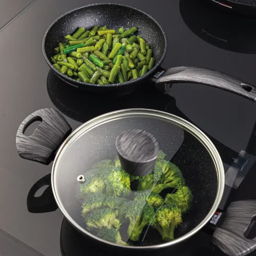 Garnek aluminiowy z pokrywką FLORINA BONO 4 l