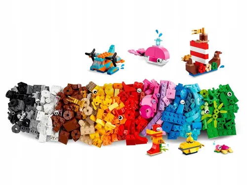 LEGO CLASSIC 11018 KREATYWNA OCEANICZNA ZABAWA zestaw 333 klocków