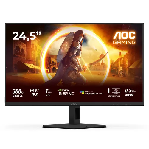 AOC 25G4SRE - 300Hz | Fast IPS | Full HD | 0.3ms | 24.5''
