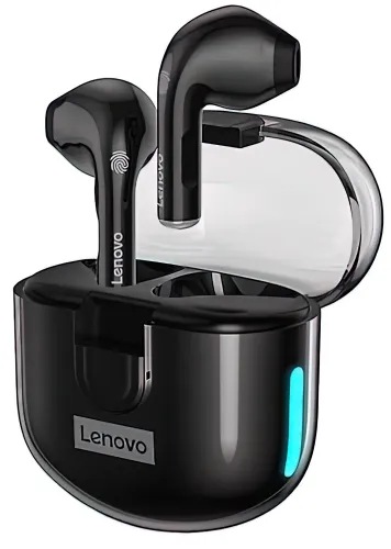 Słuchawki bezprzewodowe Lenovo LP12 Douszne Bluetooth 5.0 Czarny