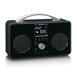 Radioodbiornik Lenco PIR-645 Radio FM DAB+ Internetowe Bluetooth Czarny