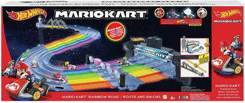 Tor Hot Wheels Mario Kart Tęczowa Droga GXX41