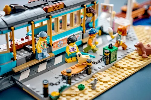 LEGO City 60506 Tramwaj przy plaży, zestaw klocków 7+
